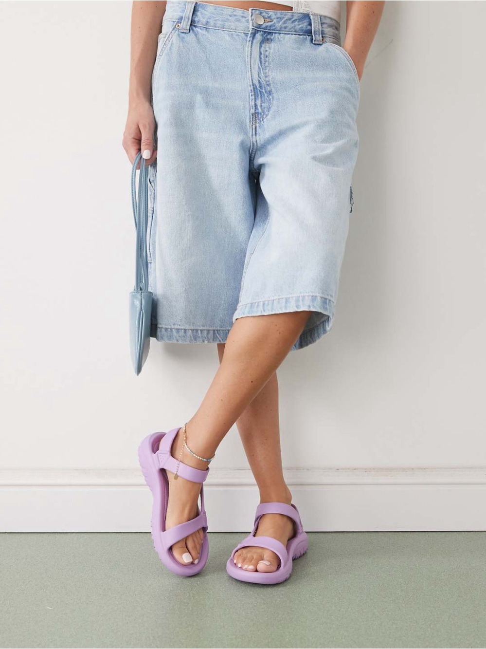 โขTEVAโข Hurricane Drift Sandal Lupine Purple Size 7